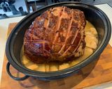Une image de l'étape 5 de Jambon fumé aux pommes et érable.