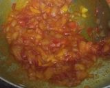 A picture of step 5 of Punjabi style Pasta.