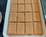 Pas rețetă Prăjitură cu budincă și biscuiți 5 fotografie