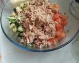Foto del paso 1 de la receta: Ensalada de garbanzos y atún