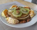 Foto del passaggio 3 della ricetta Pancake nutrienti prima di un allenamento in palestra