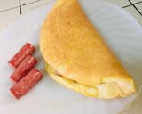 A picture of step 5 of Fluffy Omelette Soufflé (double its size).