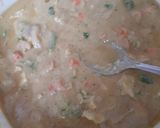A picture of step 2 of Chinese pakorey.