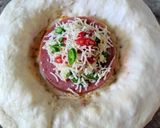 Foto langkah ke 5 dari resep Sunflower Pizza Homemade.