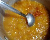 A picture of step 1 of Qeema kachnaar.