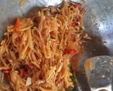 Foto langkah ke 7 dari resep Tumis pepaya muda pedas.