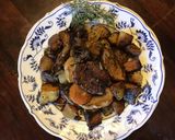A picture of step 8 of Califoria Farm Pork and Apple Stew.