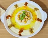 A picture of step 6 of Classic Hummus.