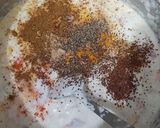 A picture of step 2 of Veggies rava idli.