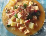 Foto langkah ke 4 dari resep Lodeh Kentang Tempe Lombok Ijo.
