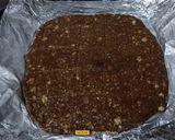 A picture of step 6 of Chocolate Peanut Chikki.
