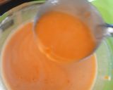 A picture of step 2 of Orange Wheat Crepe Cake.