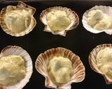 Fésűkagyló Mornay mártásban recept fázis 4 fotója