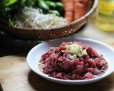 Hình bước làm 1 của món BÚN BÒ XÀO | BÚN BÒ NAM BỘ