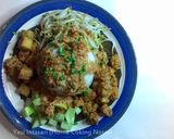 Foto langkah ke 11 dari resep Sega Lengko / Nasi Lengko Komplit Khas Cirebon.