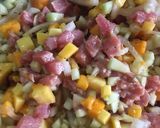 A picture of step 6 of Fresh Tuna Ceviche with Mango.