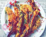 A picture of step 10 of Mirchi ke pakorey/Fritters🌶.