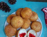 Foto langkah ke 7 dari resep Roti goreng isi strawberry.