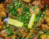 A picture of step 7 of Chicken Makhni Karahi 😋.