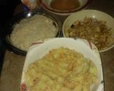 A picture of step 1 of Potato chicken cutlets.