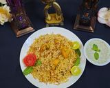 A picture of step 10 of Pulao Biryani.