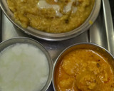A picture of step 7 of Moong daal vegetable khichdi.