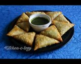 A picture of step 6 of Chinese Samosa #monsoon.