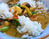 Foto del paso 10 de la receta: Gambas langostineras al curry rojo