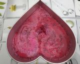 Foto langkah ke 4 dari resep Puding buah naga.