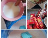 A picture of step 1 of Three milk cake.