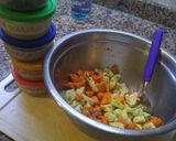 Foto del paso 3 de la receta: Tortilla de zanahoria y zapallo