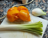 Foto del paso 1 de la receta: Espaguetis de calabacín con crema de calabaza