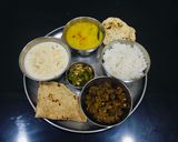A picture of step 7 of Maharashtrian Thali For Lunch -Fry Bhindi, Bhhat,Varan, Kharda, Chapati, Kheer.
