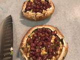 Chicken Enchilada Stuffed Portobellos