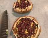 A picture of step 3 of Chicken Enchilada Stuffed Portobellos.