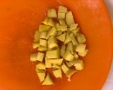 A picture of step 1 of Orange and ginger drink.