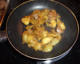 Foto del paso 4 de la receta: Calabacín relleno de setas y huevo revuelto