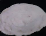 A picture of step 4 of Moong daal dosha.