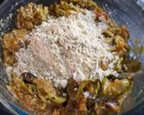 Foto del paso 4 de la receta: Bocadillos de zucchinis y coliflor con boniato al horno