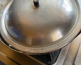 A picture of step 2 of Phulkopi Tarkari.