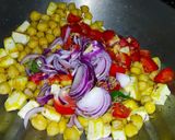 চানা পানির মশালা (chana paneer masala recipe in bengali) রেসিপি ধাপ - 3 ছবি
