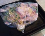 Foto del paso 1 de la receta: Pollo a la bolsa con arroz