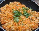 A picture of step 6 of Little Millet Carrot Rice.