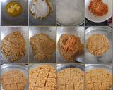 A picture of step 2 of Gur papdi.