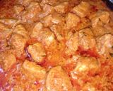A picture of step 9 of Chicken Murg makhani.