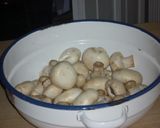 Rántott gomba sütőben sütve recept fázis 1 fotója