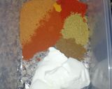 A picture of step 1 of BBQ Rice.