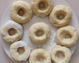 Foto langkah ke 8 dari resep Donat Kentang Vegan Menul.