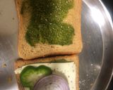 A picture of step 3 of Veg cheese Grill Sandwich.