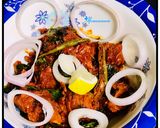 A picture of step 3 of Spicy Mutton fry.